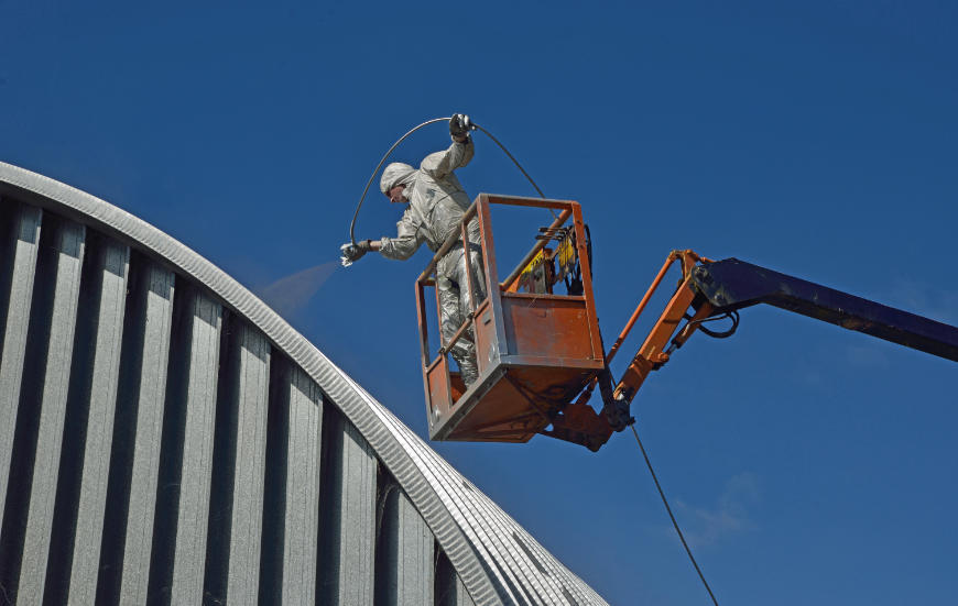 trabajos de pintura en el sector industrial en malaga